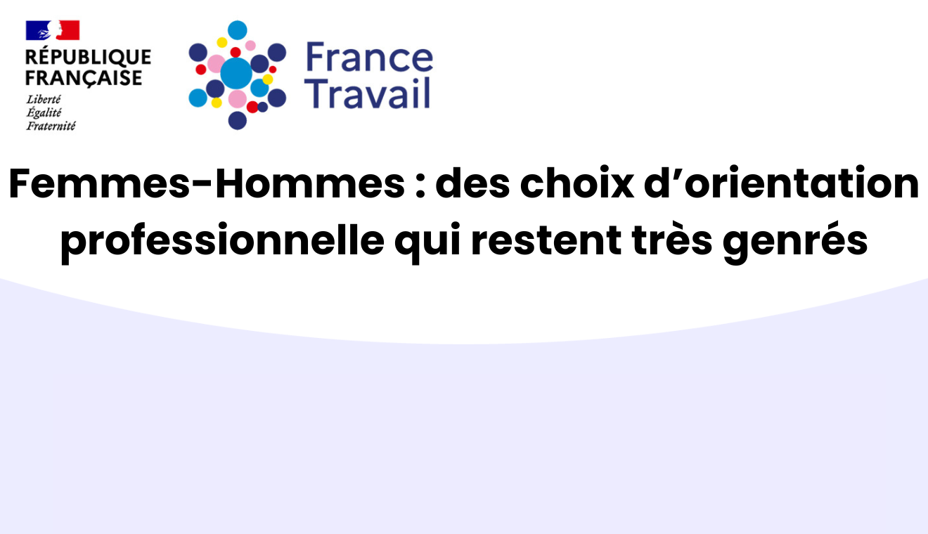 Femmes-Hommes : des choix d’orientation professionnelle qui restent très genrés